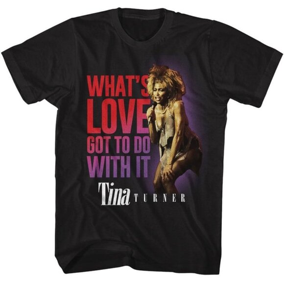 Tina Turner Whats Love Got To Do With It Pop Icon Music Legend T-Shirt 166 - Picture 1 of 5